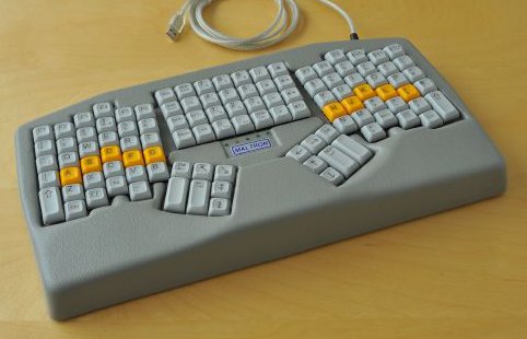 Maltron L89 dual hand ergonomic flat (2D) keyboard - UK English